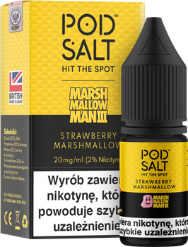POD SALT FUSION (Strawberry Marshmallow 2% Nicotine)