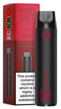 POD SALT GO600 Disposable Pod Device 460mAh (Double Apple 2% Nikotyny)